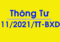 Thông tư 11/2021/TT-BXD