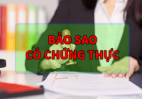 Bản sao có chứng thực là gì?