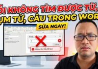 loi khong tim kem duoc trong word