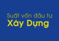 Suất vốn đầu tư xây dựng mới nhất 816