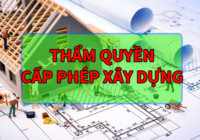 Thẩm quyền cấp phép xây dựng